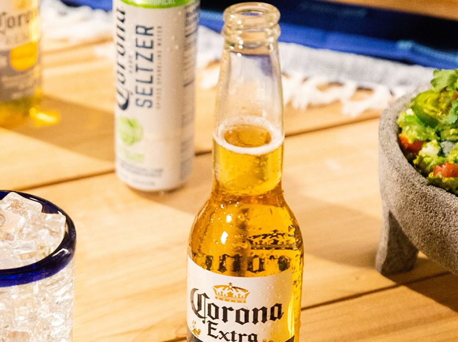 Corona beer and Corona seltzer